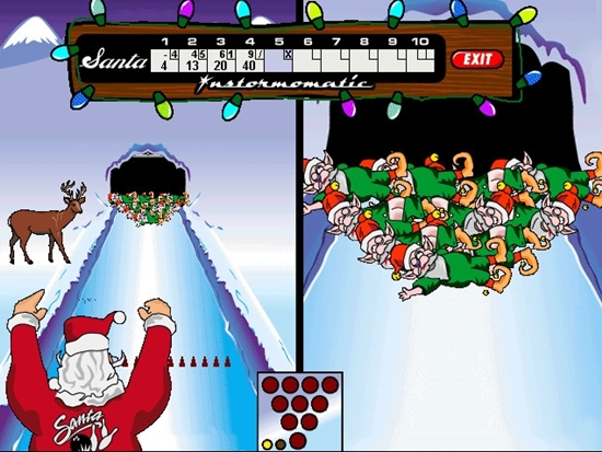 Play elf bowling online now