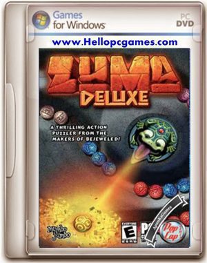 Zuma Deluxe Best Tile-matching Puzzle Video PC Game