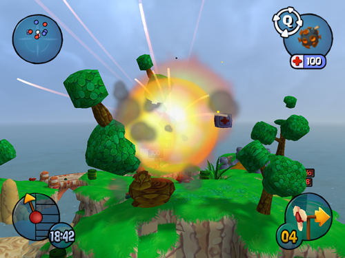 Worms 3D Game Picture  3