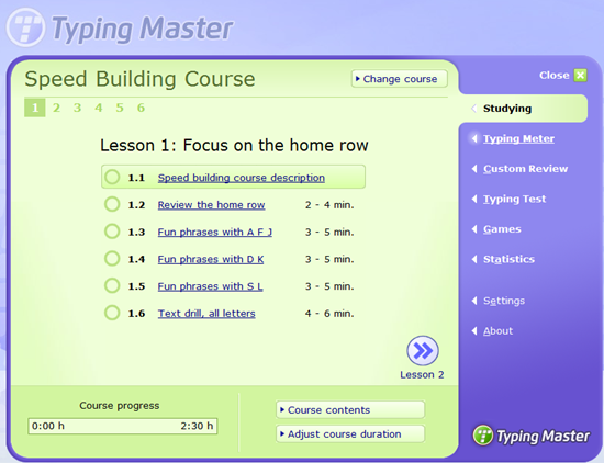 Typing Master Software Picture 2