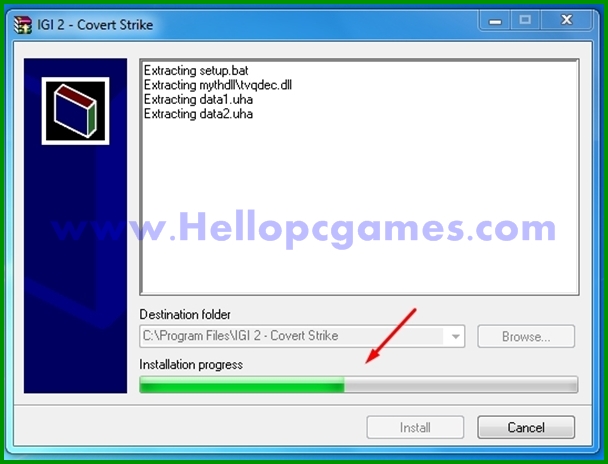 How to Install and Play I.G.I-2 Covert Strike PC Game - Step 4