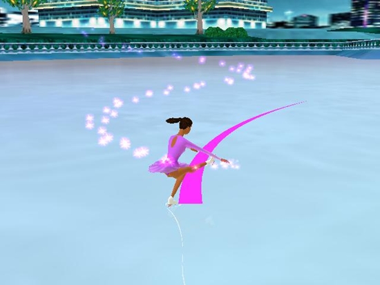 Barbie Sparkling Ice Show Game Picture 2