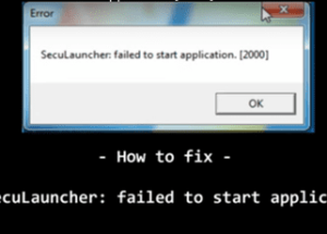 How to fix GTA 4 SecuLauncher – failed to start application [2000]