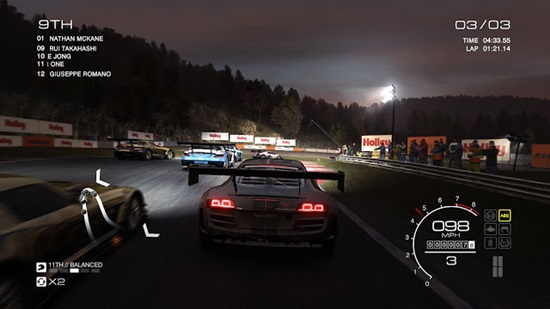 GRID Autosport Game screenshots