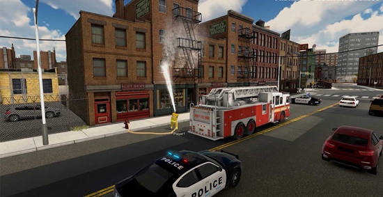 Flashing Lights Police Fire EMS Game For PC