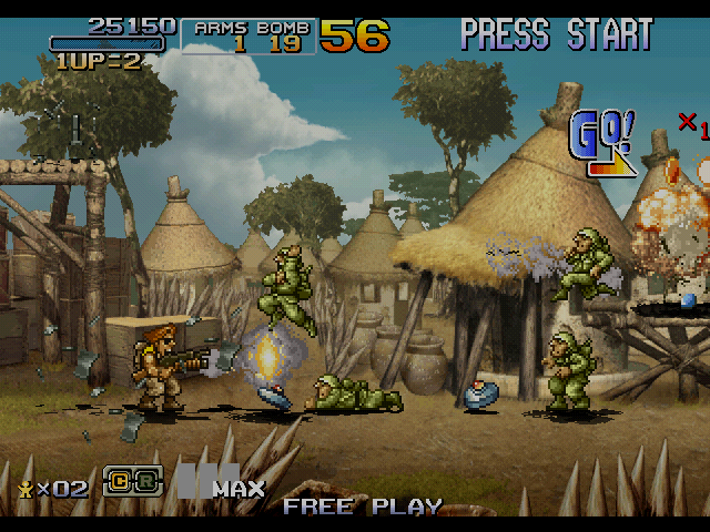 Metal Slug 6 Game Screenshots