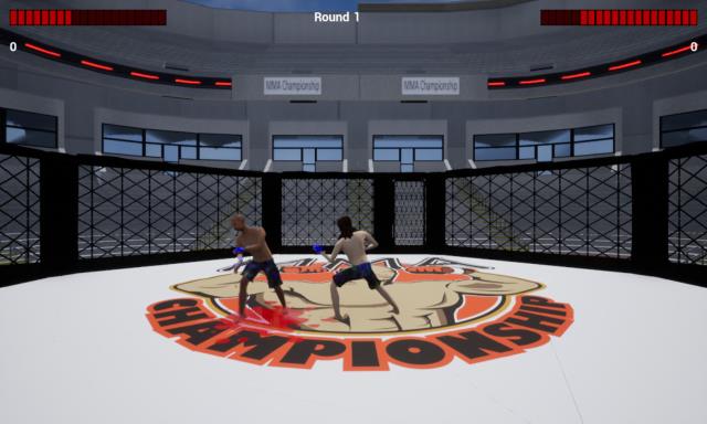 MMA Championship Game Screenshot