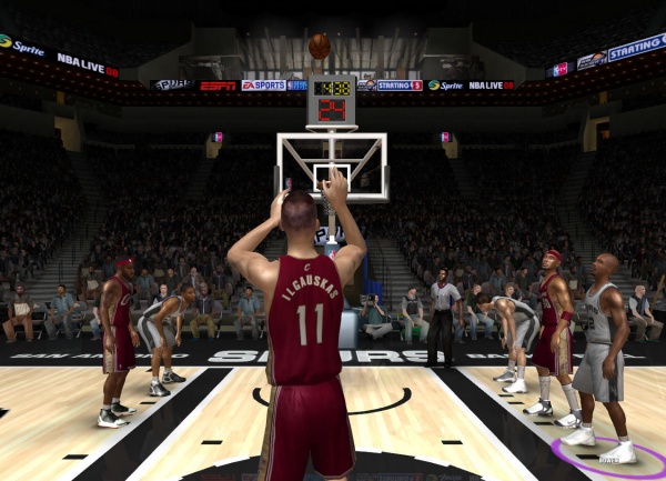 NBA Live 08 Game Screenshots