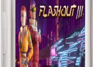 FLASHOUT 3 Sci-fi Racing Tracks Video PC Game