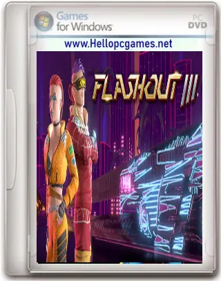 FLASHOUT 3 Sci-fi Racing Tracks Video PC Game