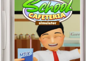 School Cafeteria Simulator Best Simple First-person Simulation Video PC Game