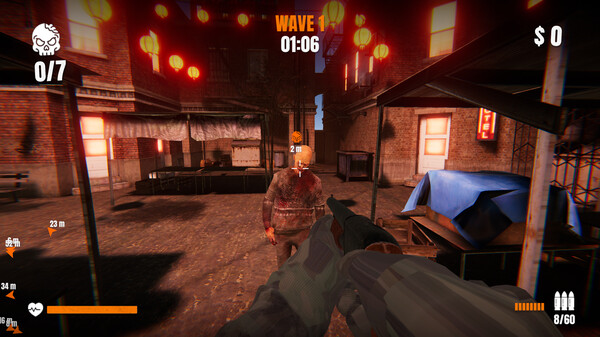 Favela Zombie Shooter Free PC Game