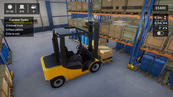 Forklift Simulator PC Game