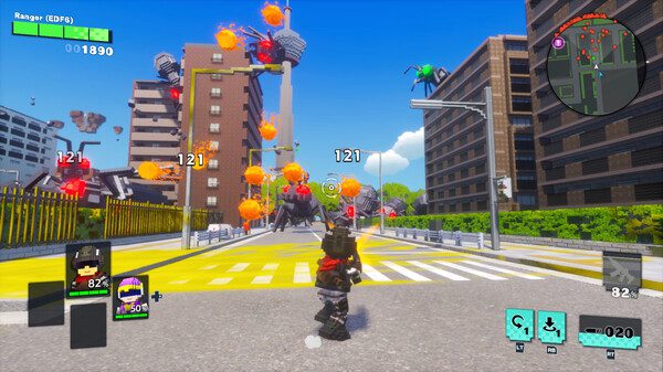 EARTH DEFENSE FORCE: WORLD BROTHERS 2 Screenshot