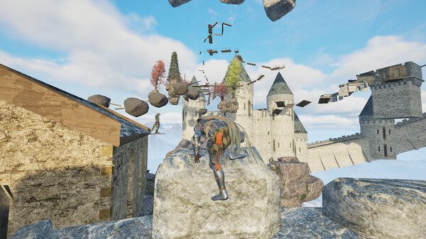 Only Up LIZARDS MUST FALL PC Game Screenshot