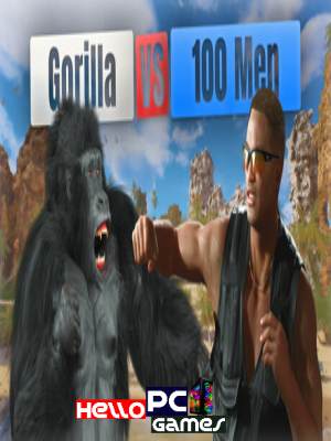 Gorilla Vs 100 Men Cover, Poster, Full Version, PC Game, Download Free