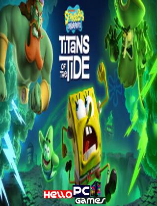 SpongeBob SquarePants: Titans of the Tide Cover, Poster, Full Version, PC Game, Download Free 