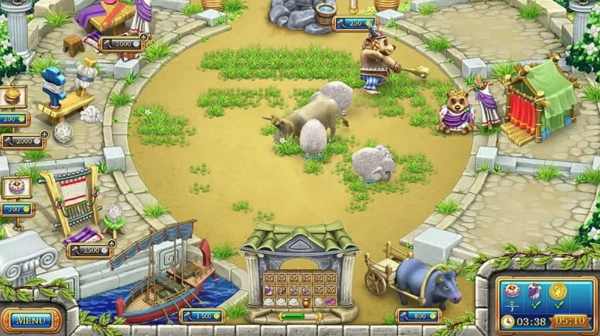 Farm Frenzy Ancient Rome Screenshot, Full Version, PC Game, Download Free