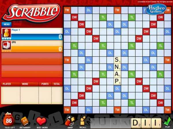 Scrabble 2013 Screenshot 2, Full Version, PC Game, Download Free