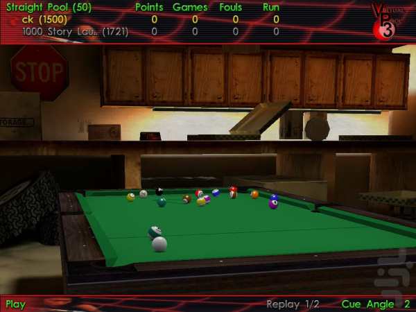 Virtual Pool 3 Screenshot 2, Full Version, PC Game, Download Free