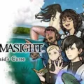 A group of diverse characters, including a mermaid with flowing hair and a fish tail, a man in glasses, a woman with long blonde hair, a boy with short brown hair, a girl with black hair holding a book, and others, are gathered together against a backdrop of the ocean and sky. The title "Paranormal Sight: The Mermaid's Curse" is prominently displayed above them.