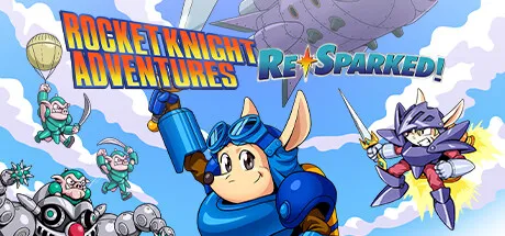Rocket Knight Adventures: Re-Sparked Cover, Poster, Full Version, PC Game, Download Free