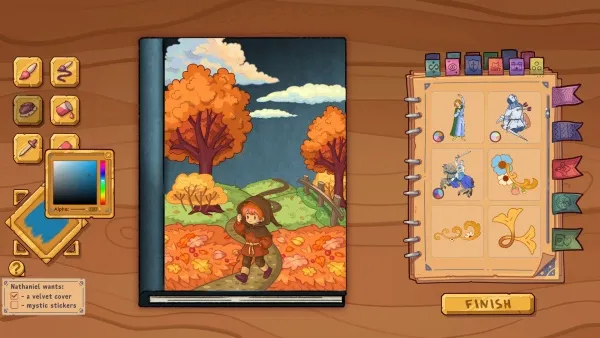 Bookbinding – Dark Cozy Sim Screenshot, Full Version, PC Game, Download Free
