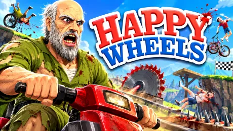 Happy Wheels Cover, Poster, Full Version, PC Game, Download Free