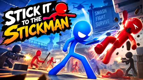 Stick It to the Stickman Game YouTube Cover