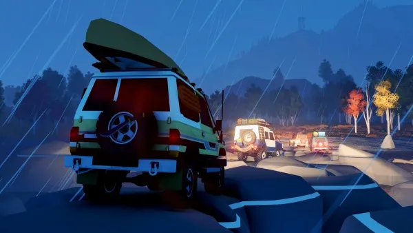 over the hill Game Screenshot